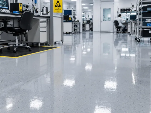 resina epossidica per pavimenti ESD